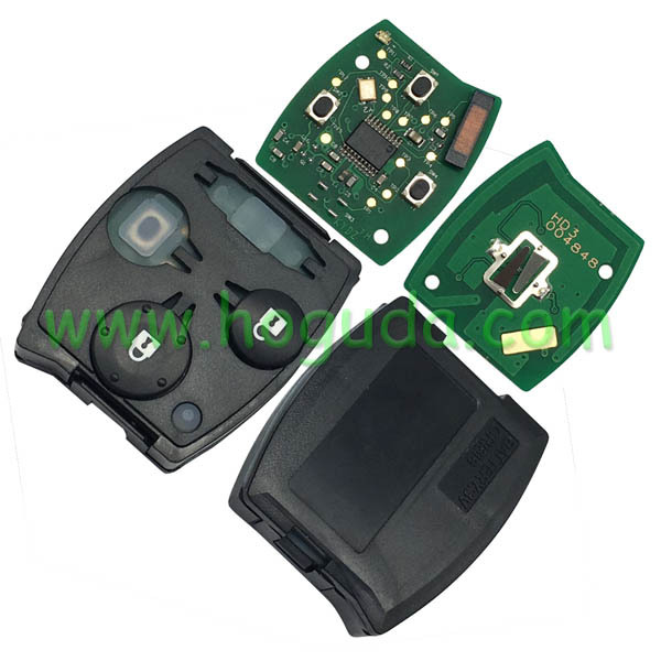 For Honda CRV 2 Button remote control with 433mhz and electric 46 chip