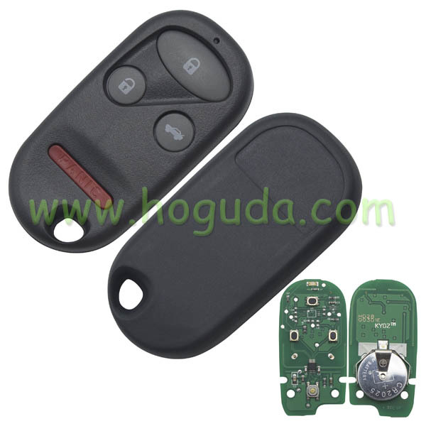 For Honda 3+1  button remote key with FCCID:  OUCG8D-387H-A 313.8mhz