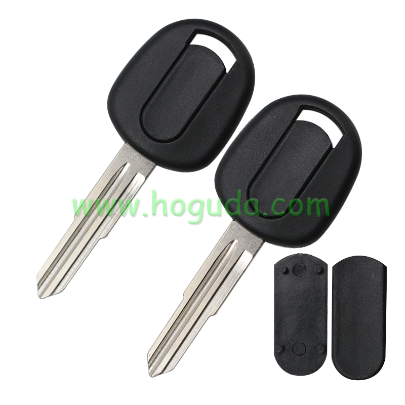 For Chevrolet transponder key  blank with left blade no logo