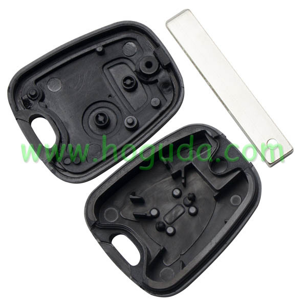 For Citroen 2 button remote key with 407 blade 433Mhz PCF7961 Chip