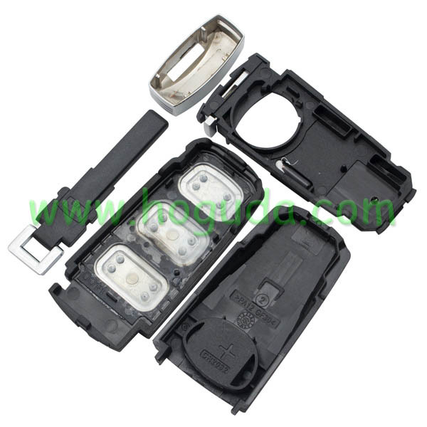 For VW Magotan 3  button remote key with ID48 chip before 2010 year 433Mhz 3C0959752BA