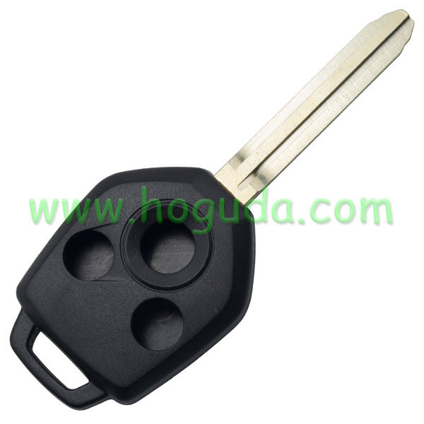 For Subaru 3 button remote key blank with Toy43 Blade