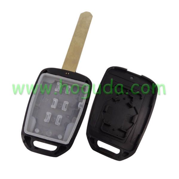 Original For Honda 3 button remote key with 433.92mhz