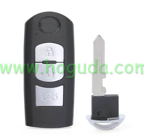 For original Mazda 6 series 3 button remote key with 433Mhz