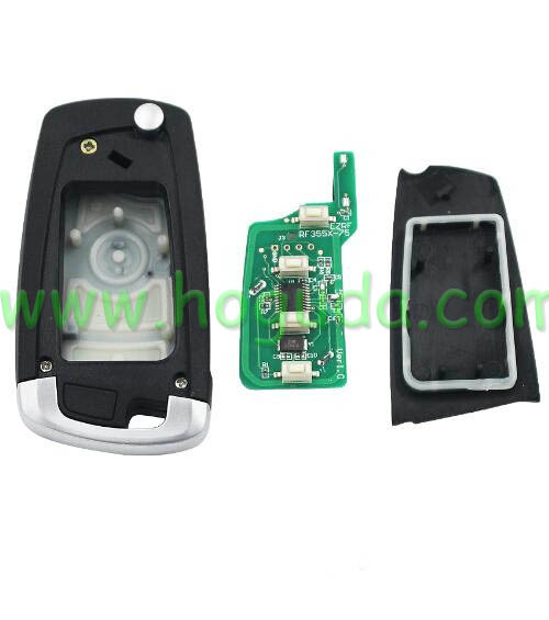For BMW CAS2 system 4 button remote key with HU92 blade with PCF7946 Chip 315mhz