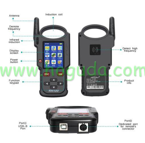 Lonsdor KH100 Hand-Held Remote/Smart Key Programmer