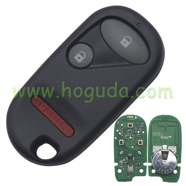 For Honda 2+1 button remote key with FCCID: E4EG8D-444 307.94mhz
