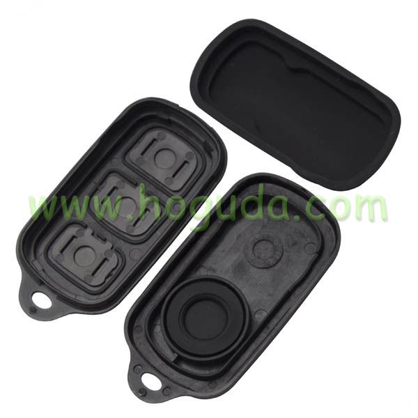 For Toyota 3+1 button remote key blank