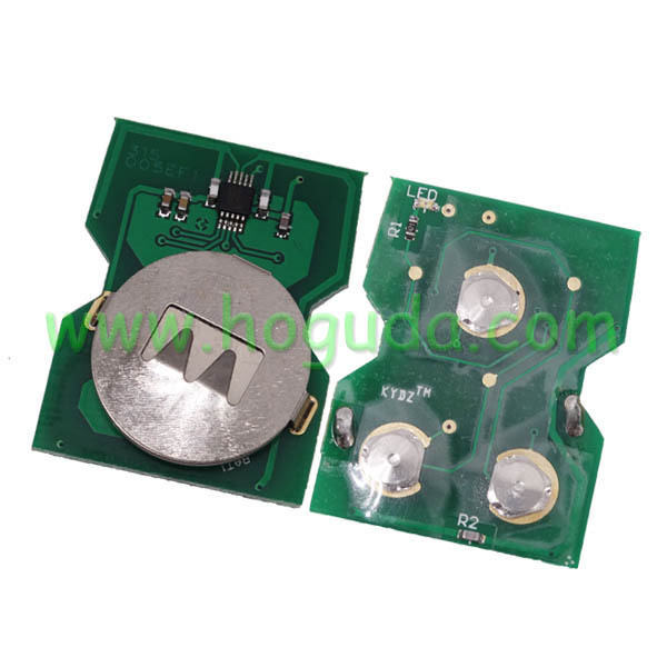 For Landrover 3 button remote key with 315mhz with 7935 chip FCC ID: LX8FVZ