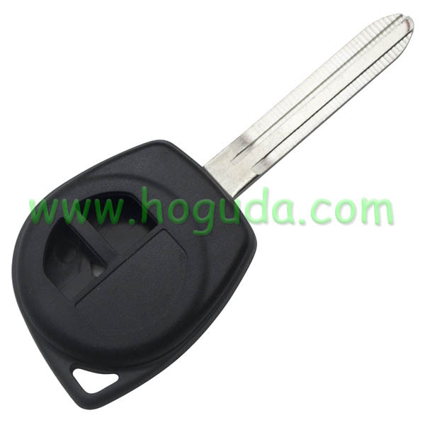 For Suzuki Swift 2 button remote key blank with Toy43 blade Wihout Logo