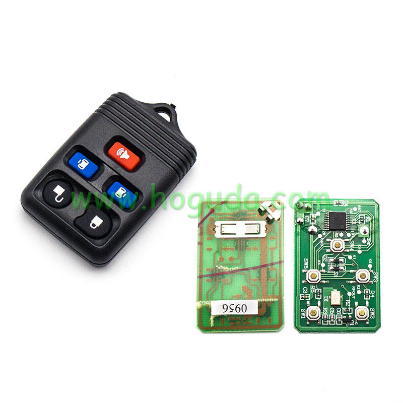 For Ford 5 button Remote Key with 315MHZ