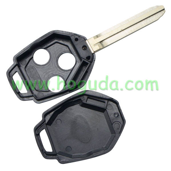 For Subaru 3 button remote key blank with Toy43 Blade