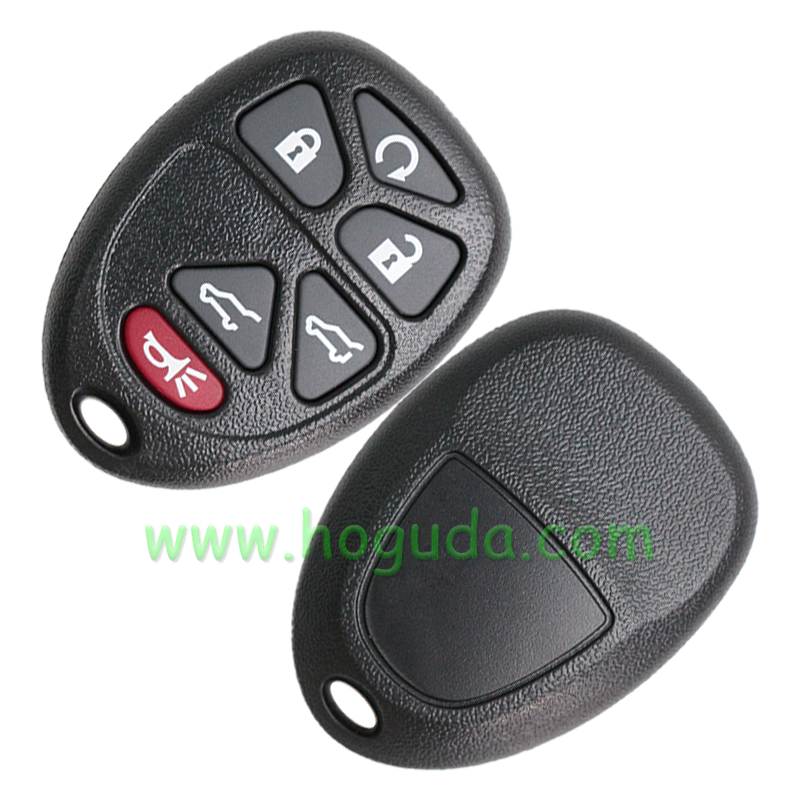 For Cadillac 5+1 button remote key blank With Battery Place