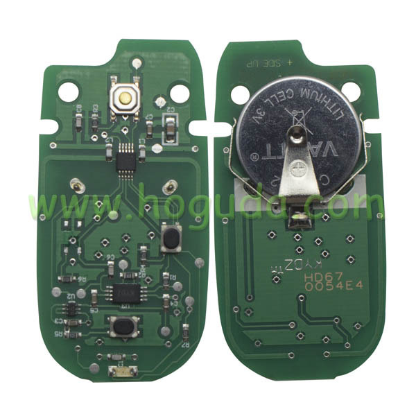 For Honda 2+1 button remote key with FCCID: E4EG8D-444 307.94mhz
