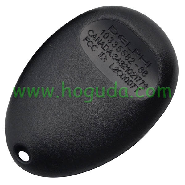 For Cadillac 3+1 button remote key blank With Battery Place