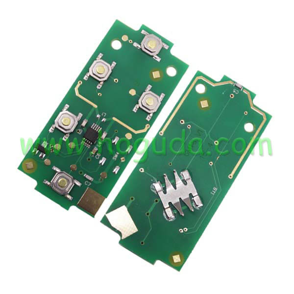 For GMC 4+1 button remote key with 434mhz