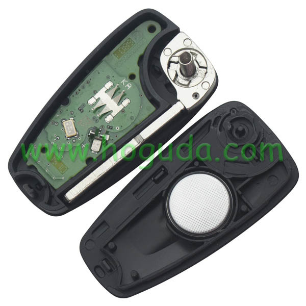 Original For Ford 3 button remote key with 433MHZ 4D63 80Bit chip