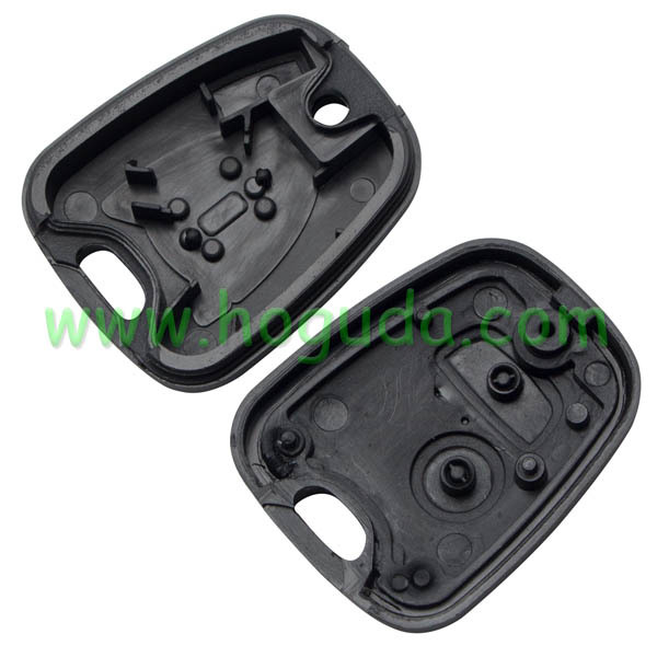 For Peugeot 2 button remote key case for 307&amp;407&amp;406 key blade （without key blade)
