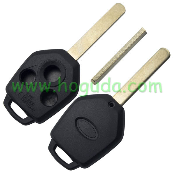 For Subaru  3 button remote key blank