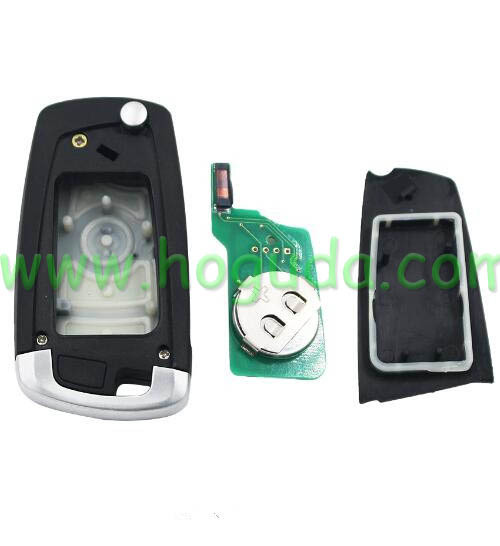 For BMW CAS2 system 4 button remote key with HU92 blade with PCF7946 Chip 868mhz