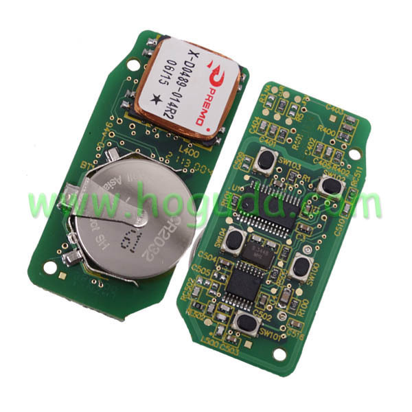 Original For Landrover 4+1 button smart key with 315MHZ with 5EOU40457-AF