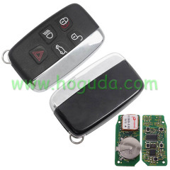 Original For Landrover smart key 4+1 button with 434MHZ with 5EOU40457-AF