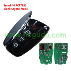 For Hyundai 3+1 button remote key 433Mhz  4D60+DST40