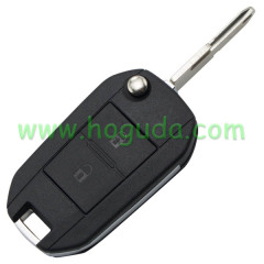For Peugeot 2 button key blank with NE73 Blade (206 key blade 53#)