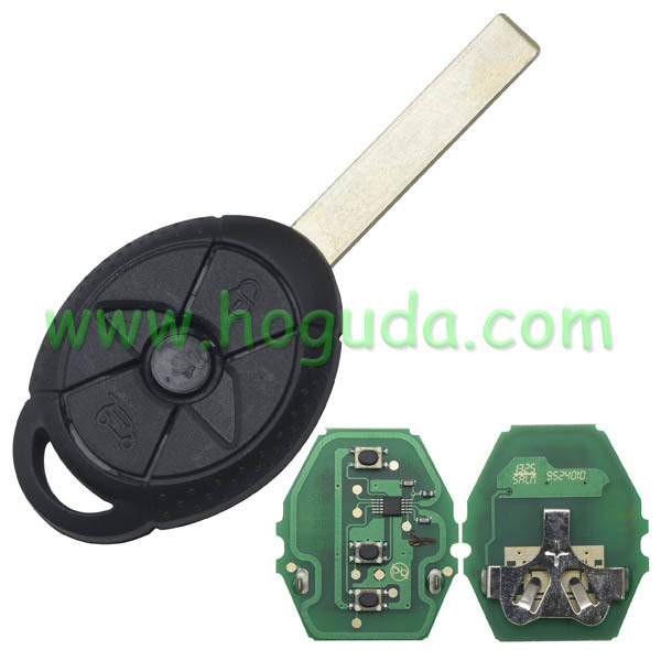For BMW Mini cooper EWS 3 button  remote key with 315Mhz FCCID:LX8 FZV LX8FZV
