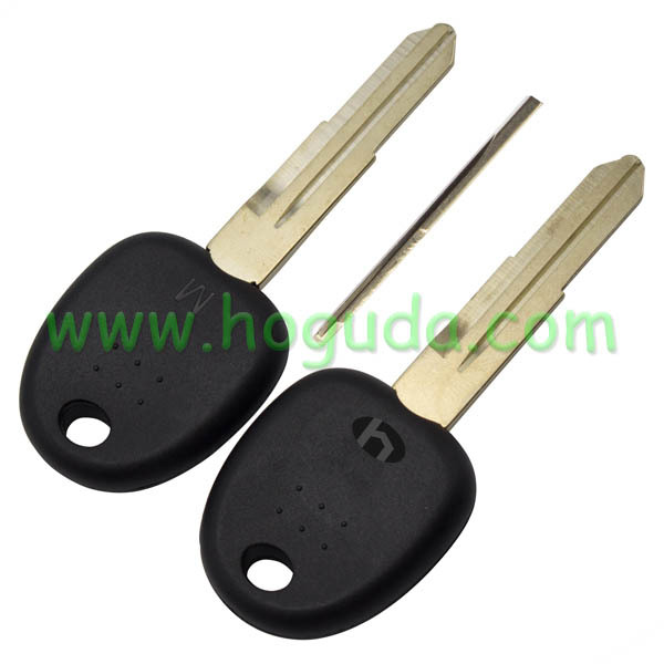 For Hyundai transponder key blank (Can put TPX chip inside) With Left Blade HYN6