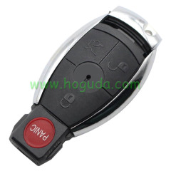 For Benz 3+1 button remote key shell with panic button