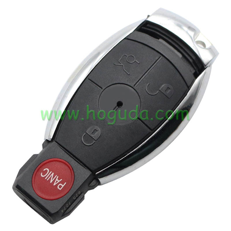 For Benz 3+1 button remote key shell with panic button