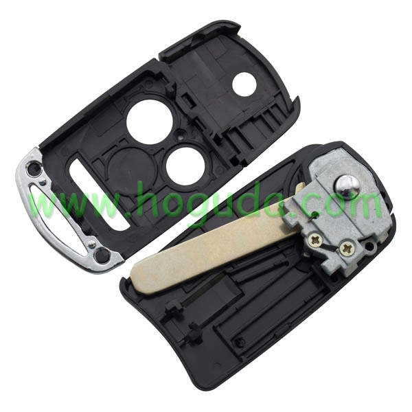 For Acura  2+1 button flip remote key shell