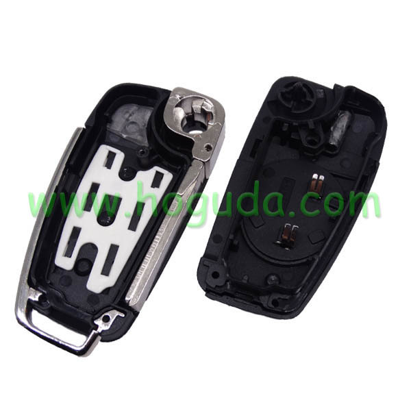 For Audi A6L Q7 3 button remote key with 8E chip & 868mhz