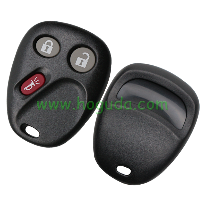 For GM 2+1 button remote key blank Without Battery Place