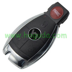 For Benz 3+1 button remote key shell with panic button