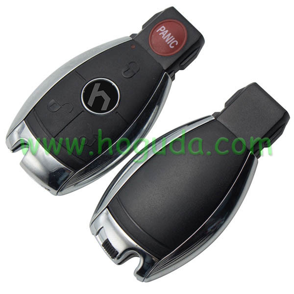 For Benz 3+1 button remote key shell with panic button