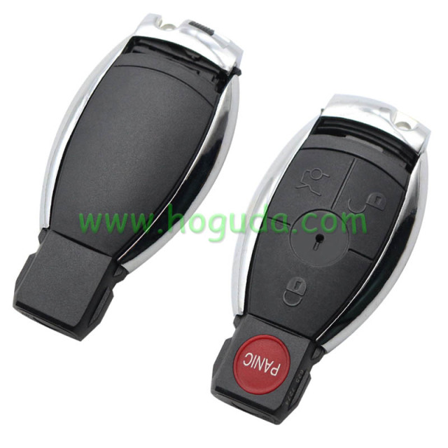 For Benz 3+1 button remote key shell with panic button