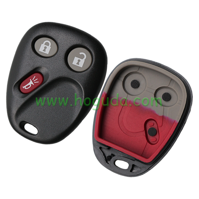 For GM 2+1 button remote key blank Without Battery Place