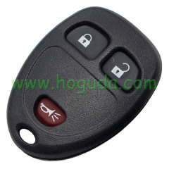 For GM 2+1 button remote key blank Without Battery Place