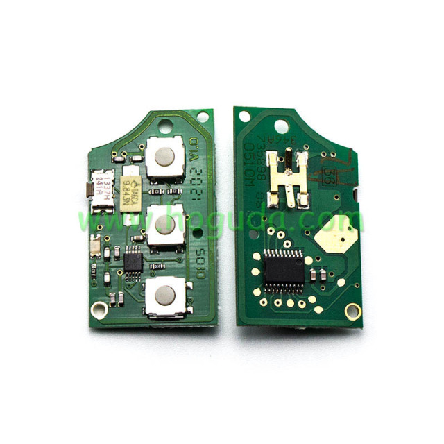 For Audi 3+1 button remote key with  big battery  434MHZ  the remote control model is 4D0 837 231 K 434MHZ