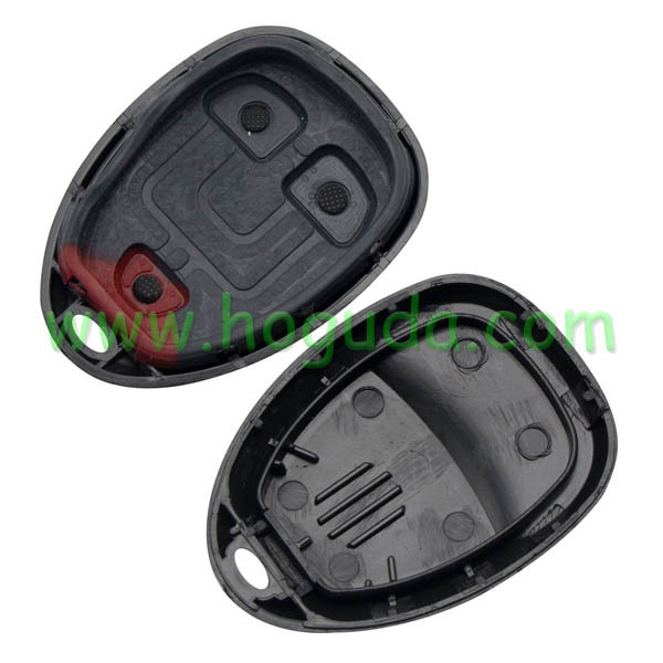 For GM 2+1 button remote key blank Without Battery Place