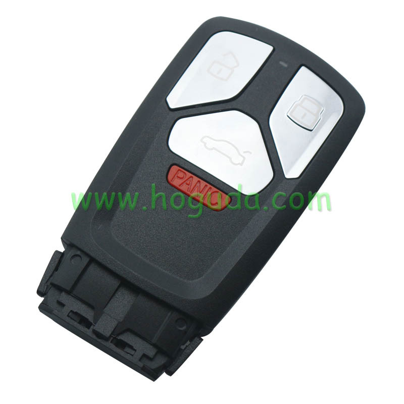 For Audi allroad  3+1 button  B9 Q5 Q7 TT TTS keyless remote key blank
