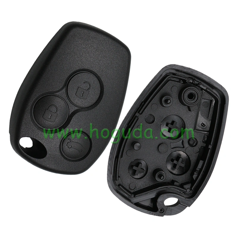 For Renault Clio3, For Kangoo, For Trafic 2 button remote key with 433Mhz and ID46 PCF7947  (after 2008 year)