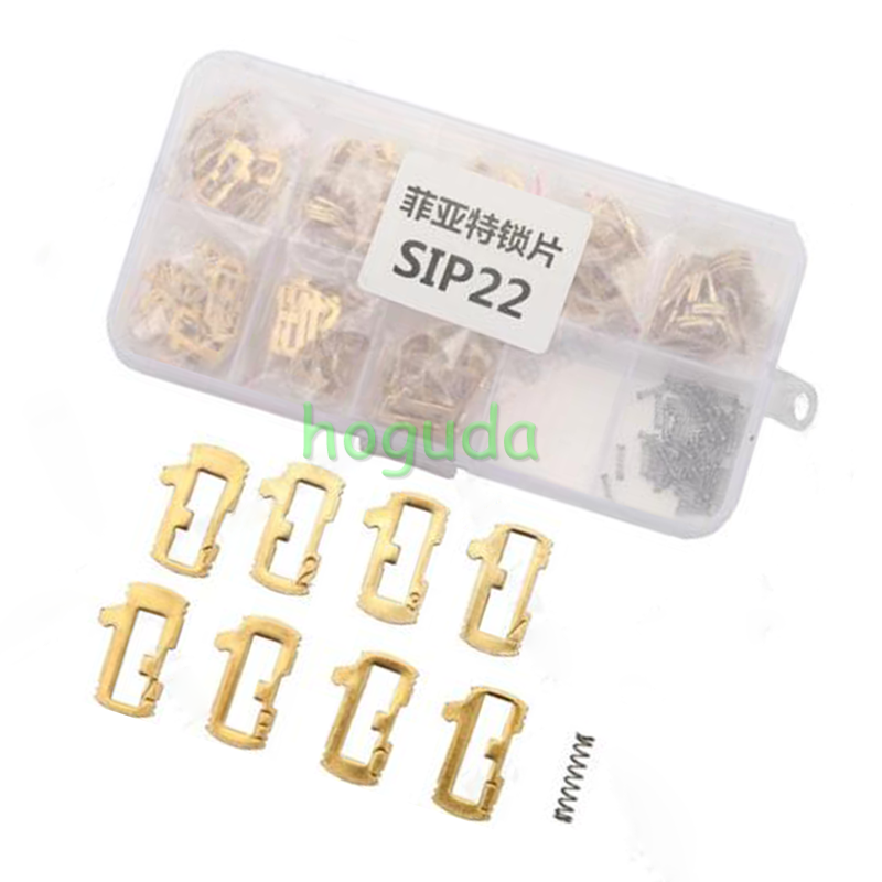 For Fiat SIP22 Ignition Car Lock Repair Kit Accessories Brass Lock Reed Plate For Fiat For Alfa Romeo Iveco 200PCS/BOX
