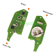 Xhorse  XKGA82EN XK Series Wired Remotes GA08 Style 3 Buttons for VVDI2 English version