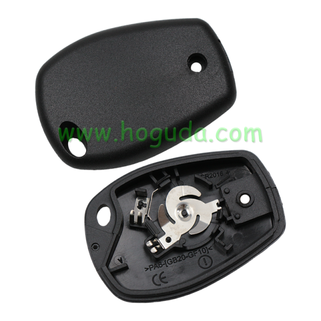 For Renault Clio3, For Kangoo, For Trafic 2 button remote key with 433Mhz and ID46 PCF7947  (after 2008 year)