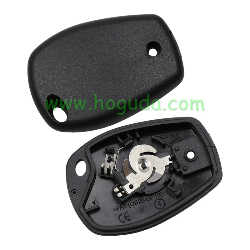 For Renault Clio3, For Kangoo, For Trafic 2 button remote key with 433Mhz and ID46 PCF7947  (after 2008 year)