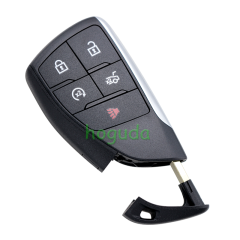 Cadillac CT4 CT5 4+1 button smart remote key with ID49 chip 434 Mhz  PN: 13538860 / YG0G20TB1