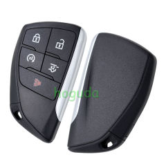 Cadillac CT4 CT5 4+1 button smart remote key with ID49 chip 434 Mhz  PN: 13538860 / YG0G20TB1